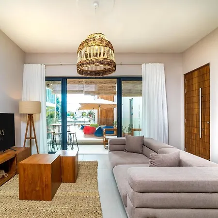 One Bay Residence Modern Contemporary Apartment Flat 4 Grand Baie Exterior photo
