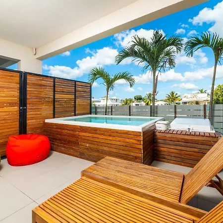 One Bay Residence Modern Contemporary Apartment Flat 4 Grand Baie Exterior photo